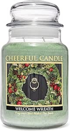 Welcome Wreath Geurkaars Cheerful  2 wick 680 gr