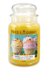 Vanilla Cupcake Price's Candles Large 630 gram