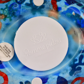 Pomme Pidou  - Spaarpot - Medium - Fish Kelly Blauw