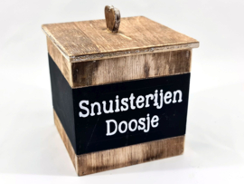 Opbergdoosje 18x15cm snuisterijen doosje