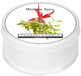 Mistletoe Spice Classic Candle MiniLight XL Geurtheelicht met deksel