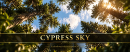 Cypres Sky geurkaars  Cheerful  2 lonten 680 gram