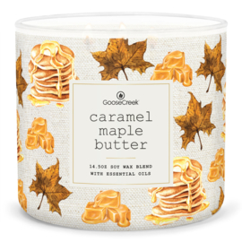 Caramel Maple Butter Goose Creek Candle® 3 Wick 411 gram