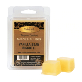 Vanilla Bean Biscotti Crossroads Candle Scented Cubes  56.8 gram