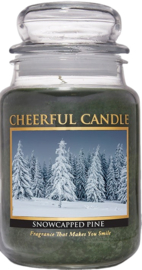 Snow Capped Pine Geurkaars Cheerful  2 wick 680 gr