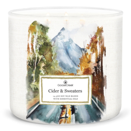 Cider & Sweaters Goose Creek Candle® 3 Wick 411 gram