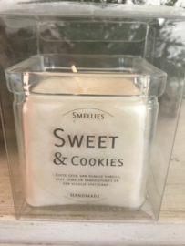 Sweet & Cookies  Smellies geurkaars  50 Branduren