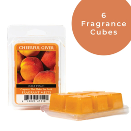 Juicy Peach Waxmelt 68 gram Cheerful Giver