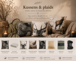 Kussens & plaids – warm, zacht en sfeervol wonen