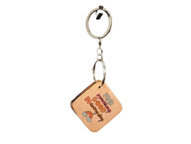Sleutelhanger met tekst: Find something good in every day
