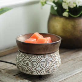 Geometric Candle Warmers® 2-in-1 klassieke geurlamp en waxmelt brander