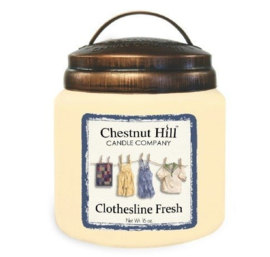 Clothesline Fresh Chestnut Hill 2 wick Candle 450 Gr