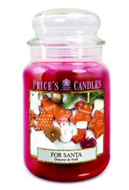 For Santa Price's Candles Large 630 gram