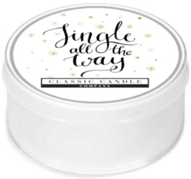 Jingle All The Way Classic Candle MiniLight XL Geurtheelicht met deksel