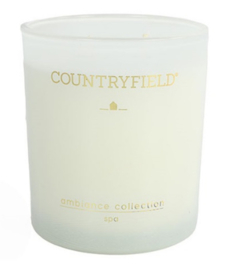 Geurkaars Spa Countryfield  Wit –  maat M Branduren 35