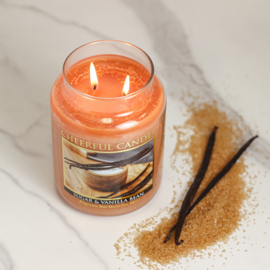 Sugar & Vanilla Bean Candle Geurkaars Cheerful 2 wick 680 gr