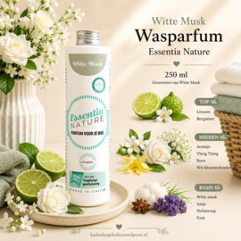 Witte Musk Wasparfum Essentia Nature 250 ml