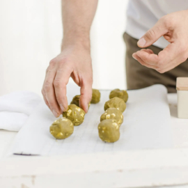 Bake Affair  biologische bakmix  Matcha Cookies met witte chocolade 