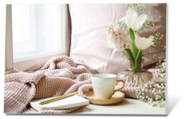 Blanco Thee Wenskaart Incl thee en envelop