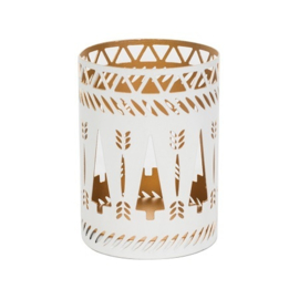 White Trees Petite Candle Holder WoodWick