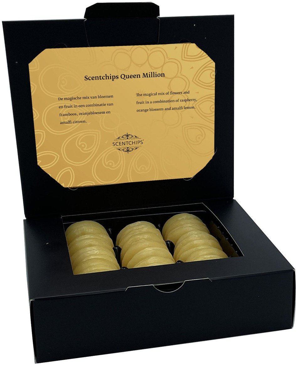 Scentchips® Queen Million cadeauset – 36 geurige waxchips