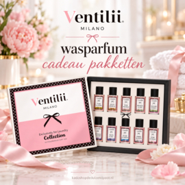 Cadeaupakket 10x20ml wasparfum – Ventilii Milano