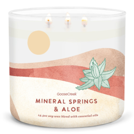 Mineral Springs & Aloe Goose Creek Candle® 411 gram