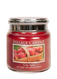 Crisp Apple Village Candle  Medium  105 Branduren