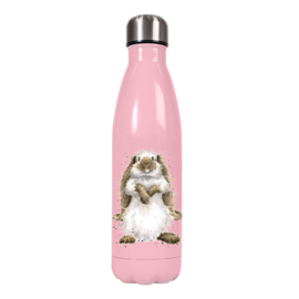 Wrendale Designs Waterfles Thermoskan 'Piggy in the Middle' (hamster) 500ml