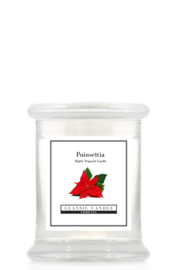 Poinsettia  Classic Candle Midi Jar
