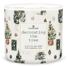 Decorating The Tree Goose Creek Candle® 3 Wick 411 gram