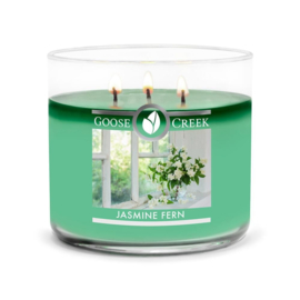 Jasmine Fern  Goose Creek Candle® 3 Wick 411 gram