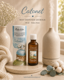 Cotonet (katoen) geurolie 50 ml Boles d’olor – frisse schone geur