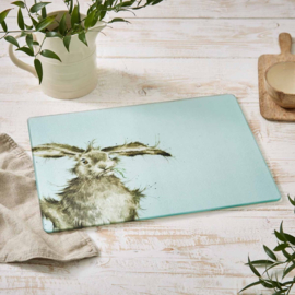 Wrendale Designs Glazen Placemat Hare Brained'(Haas)