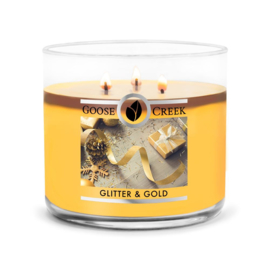 Glitter & Gold  Goose Creek Candle® 3 Wick 411 gram