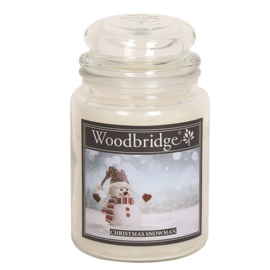 Christmas Snowman Woodbridge Apothecary Scented Jar  130 geururen