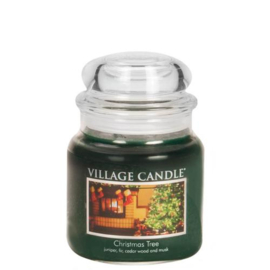 Christmas Tree geurkaars village Candle 105 Branduren