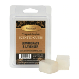 Lemongrass & Lavender Crossroads Candle Scented Cubes  56.8 gram