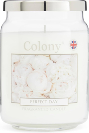 Perfect Day Colony Large Geurkaars in glazenpot met deksel