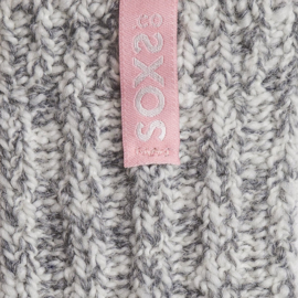 SOXS® Baby Pink label Fairytale Grey + vloeibare Latex Anti-slip 19-29 met 100% anti-prikgarantie