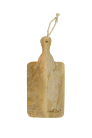 Isabelle Rose massief houten snijplank acacia 17x37 cm