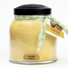 Creamy Vanilla Cheerful Papa geurkaars 34 Oz.