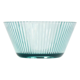 Gusta schaaltjes blauw set van 2 – kunststof schaaltjes Ø14 cm voor buiten