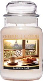 Parisan Café Geurkaars Cheerful  2 wick 680 gr