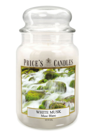 White Musk Price's Candles Large 630 gram
