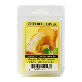 Lemon Butter Pound Cake Waxmelt 68 gram Cheerful Giver