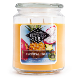 Tropical Fruits geurkaars  Candle Brothers 510 gram