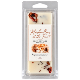Marshmallows at the Fire waxmelt 65 gram sojawas Cozy Cottage