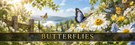 Butterflies geurkaars Cheerful Candle 2 lonten 680 gram