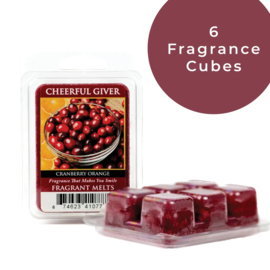 Cranberry Orange Waxmelt 68 gram Cheerful Giver